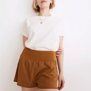 NWT MWL Madewell Active Running Shorts Antique Gold, Women's 2X Activewear